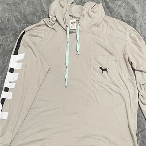 Victoria Secret PINK hooded shirt